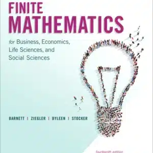 Finite Mathematics for Business Economics Life Sciences and Social Sciences 14th Edition Raymond A. Barnett