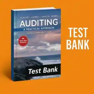 Test Bank for Auditing A Practical Approach 4th Canadian Edition