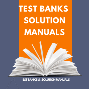 Test Bank and manual Solution