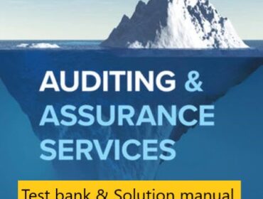 Test bank Solution manual for Auditing Assurance Services 9th Edition by Timothy Louwers