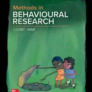 Test bank for Methods In Behavioural Research 4th Edition By Paul C. Cozby