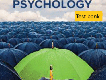 Test bank for Social Psychology 9th Edition By David Myers © 2024