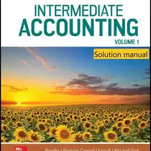Solution manual for Intermediate Accounting Volume 1 9th Edition By Thomas H. Beechy © 2025 scaled