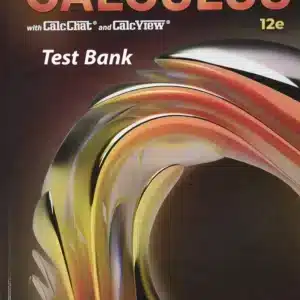 Test Bank for Calculus 12th Edition by Ron Larson