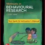 Test bank & Instructor’s Manual for Methods In Behavioural Research 4th Edition By Paul C. Cozby © 2024