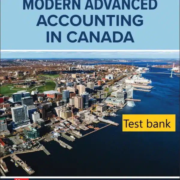 Test bank for Modern Advanced Accounting In Canada 11th Edition By Darrell Herauf