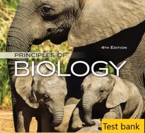 Test bank for Principles of Biology 4th Edition By Robert Brooker