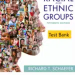 Test bank for Racial and Ethnic Groups, 15th Edition By Richard T. Schaefer