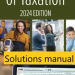 Solutions manual for Fundamentals of Taxation 2024 Edition 17th Edition by Ana M. Cruz